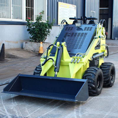 1552x1050x1080mm Σκιντ Στιερ Loader Βενζίνη Tracked Crawler Wheel Με Πιστοποίηση