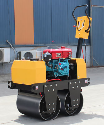 600mm πλάτος συμπίεσης Walk Behind Tandem Road Roller Για την απαίτηση σας