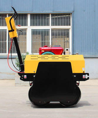600mm πλάτος συμπίεσης Walk Behind Tandem Road Roller Για την απαίτηση σας