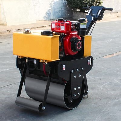 330kg Μοναδικό ρόλο τύμπανο ντίζελ βενζίνη δονητικός δρόμος συμπιεστής ασφάλτου μίνι ρόλοι