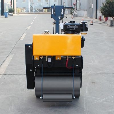 330kg Μοναδικό ρόλο τύμπανο ντίζελ βενζίνη δονητικός δρόμος συμπιεστής ασφάλτου μίνι ρόλοι