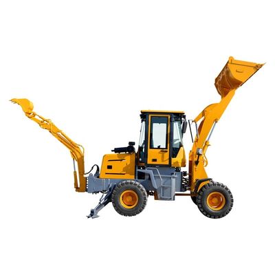 Ντίζελ CE Epa Μηχανή Mini Retroexcavadora Φάρμα Backhoe Excavator Loader 4x4 Backhoe