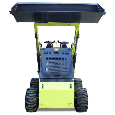 Πάνω- 375kg Ανυψωτική Δύναμη Max Crawler Skid Steer Loader Κινέζικες μίνι συρόμενες φορτωτές
