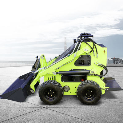 Πάνω- 375kg Ανυψωτική Δύναμη Max Crawler Skid Steer Loader Κινέζικες μίνι συρόμενες φορτωτές