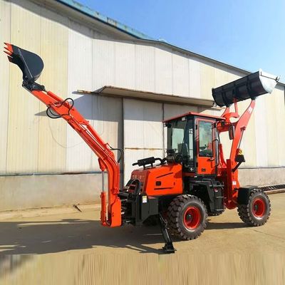 55kW Backhoe Loader με 4x4 Wheel Loader Ασύγκριτη απόδοση και αξιοπιστία