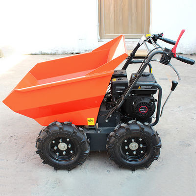 Ηλεκτρικό ντίζελ αυτοφόρτωσης Electrico Mini Track Crawler Truck Dumper 500kg 1 τόνος Κατασκευασμένο
