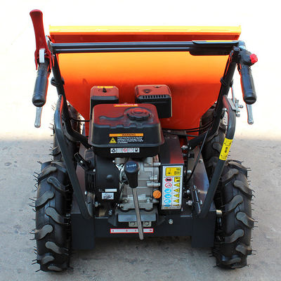 Ηλεκτρικό ντίζελ αυτοφόρτωσης Electrico Mini Track Crawler Truck Dumper 500kg 1 τόνος Κατασκευασμένο