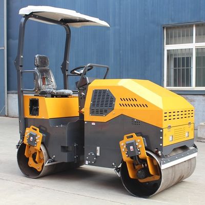 3000kg Twin Drum Mini Road Roller με συχνότητα διέγερσης 70Hz και ομαλή λειτουργία
