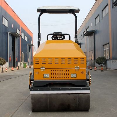 3000kg Twin Drum Mini Road Roller με συχνότητα διέγερσης 70Hz και ομαλή λειτουργία