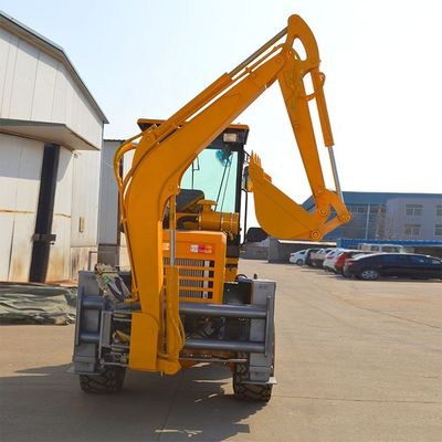 BOXINHUASHENG Υδραυλική αντλία φορτωτής Backhoe Εγκατάσταση Front End φορτωτής με Backhoe