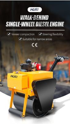 15.7 kw Single Drum Vibratory Road Roller για κατασκευαστικά μηχανήματα