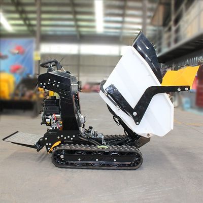 Αυτοφόρτωση Mini Crawler Dumper με χωρητικότητα φορτίου 500 kg και βάρος μηχανής 360 kg