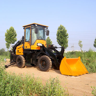 4x4 Εξαρτήματα Front End Loader με Backhoe Mini Backhoe Loader