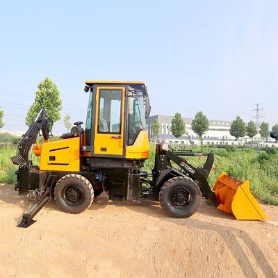 4x4 Εξαρτήματα Front End Loader με Backhoe Mini Backhoe Loader