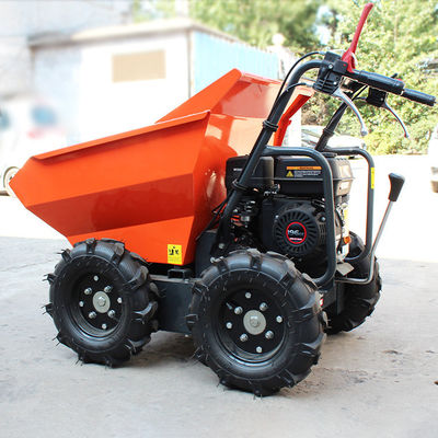 Έγκριση CE 300kg Ηλεκτρική θέση Αεριοκίνητος τροχός φορτηγίδας Μηχανοκίνητη ισχύς Μίνι ντάμπερ EPA κινητήρας