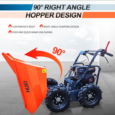 Πολυδιάστατος Mini Dumper Track Carrier με υδραυλική πτέρυγα και 93 αμόλυβδη βενζίνη