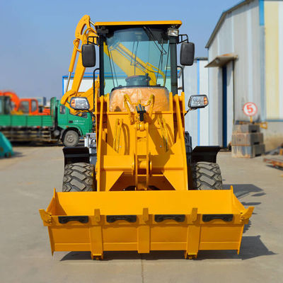 HQ-WZ-15-26 Backhoe Loader Πολυλειτουργικός Excavator Backhoe με απόσταση τροχών 500mm
