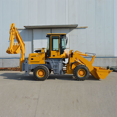 HQ-WZ-15-26 Backhoe Loader Πολυλειτουργικός Excavator Backhoe με απόσταση τροχών 500mm