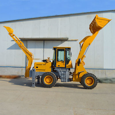 HQ-WZ-20-28 Μίνι Excavator Backhoe Loader με 37 KW και 500 mm Min. Ράδιο στροφής