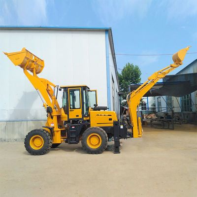 HQ-WZ-20-28 Μίνι Excavator Backhoe Loader με 37 KW και 500 mm Min. Ράδιο στροφής