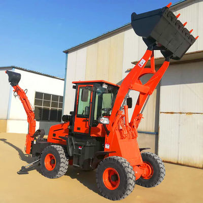 HQ-WZ-10-20 Ce Epa 4wd συμπαγής τετρακίνητος συνδεδεμένος μίνι φορτωτής με 4x4