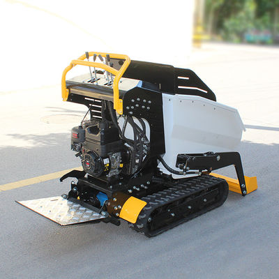 Ηλεκτρικός τροχόσπιτος Mini Dumper 500kg 1000kg Mini Track Dumper Κινούμενος τύπος τροχόσπιτος φορτωτής