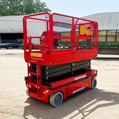 48V/4.5kw Δύναμη κινητήρα 4-16m ανελκυστήρας κινητής ψαλίδας πλατφόρμας για βιομηχανικές εφαρμογές