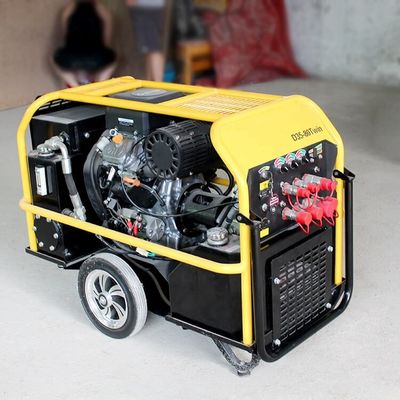 13 HP Ντίζελ ή βενζινάδικο υδραυλική μονάδα ισχύος με χωρητικότητα δεξαμενής καυσίμου 6,1 L