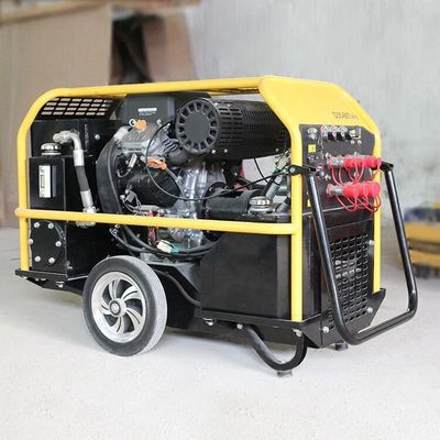 13 HP Ντίζελ ή βενζινάδικο υδραυλική μονάδα ισχύος με χωρητικότητα δεξαμενής καυσίμου 6,1 L