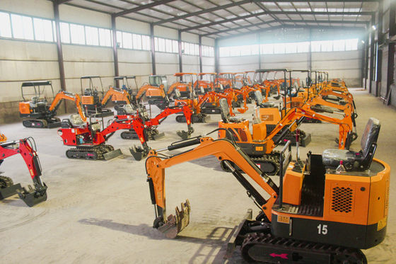 Μικρό σκάφος 1700kg με χωρητικότητα κουβάς 0,04m3 και πιστοποίηση CE