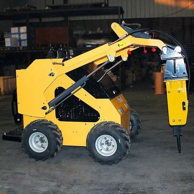 Τεχνητό φορτιστή με άμεση κίνηση (Crawler Loader) Αρχικό φορτιστή με άμεση κίνηση (Skid Steer Loader) με λειτουργικό βάρος 375 kg