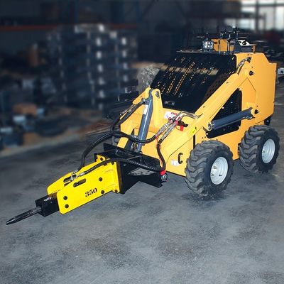 Τεχνητό φορτιστή με άμεση κίνηση (Crawler Loader) Αρχικό φορτιστή με άμεση κίνηση (Skid Steer Loader) με λειτουργικό βάρος 375 kg