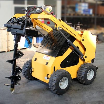 Τεχνητό φορτιστή με άμεση κίνηση (Crawler Loader) Αρχικό φορτιστή με άμεση κίνηση (Skid Steer Loader) με λειτουργικό βάρος 375 kg