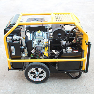 23HP Υδραυλική μονάδα ισχύος με χωρητικότητα δεξαμενής καυσίμου 22L και 155 bar Υδραυλική πίεση