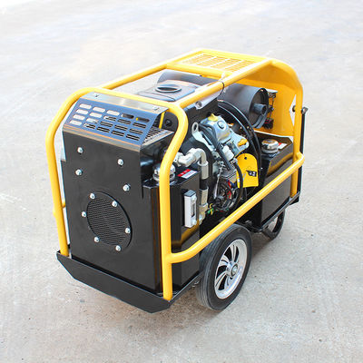 23HP Υδραυλική μονάδα ισχύος με χωρητικότητα δεξαμενής καυσίμου 22L και 155 bar Υδραυλική πίεση