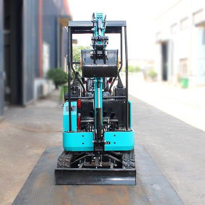 Μετακινούμενος τύπος Crawler 0,8ton Micro Mini Excavator με ελεύθερη καθαρότητα εδάφους κουβάς 380mm