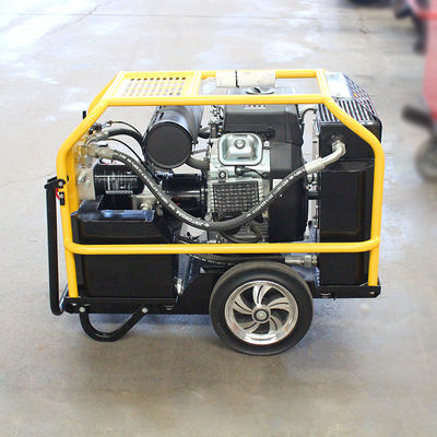 23HP Υδραυλική μονάδα ισχύος για την υπηρεσία διάσωσης Εγχειριτική έλξη / Ηλεκτρική εκκίνηση Προαιρετική