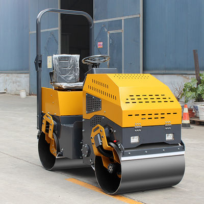 1 τόνος οδική κυλίνδρια Asphalt επιφάνειας συμπιεστή μηχανή Μέθοδος εκκίνησης αυτόματο συμπλέκτη