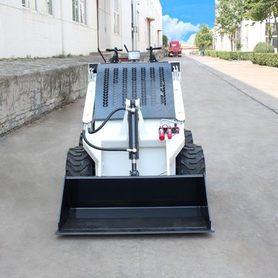 Εργασιακή ταχύτητα 0-6km/h Μίνι φορτιστή τροχιάς με κινητήρα EPA και ονομαστική φόρτιση 1000kg