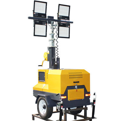 60 Ra Green Power Trailer Type Mobile Solar Led Tower Light με λειτουργία θολωτή
