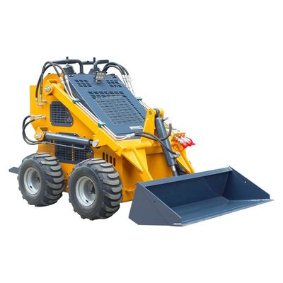 420 Wheel Skid Steer Loader με 4 σε 1 Bucket Απαιτήσεις του πελάτη και προσιτή