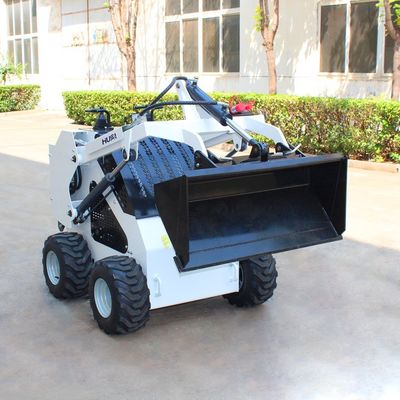 375kg Ανυψωτική Δύναμη Huade Υδραυλική αντλία Σκιτ Steer Loader με CE EURO5 Epa κινητήρα