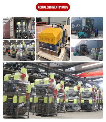 Η υδραυλική αντλία Huade 0,7 τόνων Mini Road Roller HQ-YL700Z για τις κατασκευαστικές σας ανάγκες