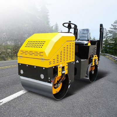 Οδικοί κατασκευαστικοί εξοπλισμός YL800 Πλήρης υδραυλικός 1.2 τόνων τύμπανο διάμετρος 530 mm κυλίνδρος