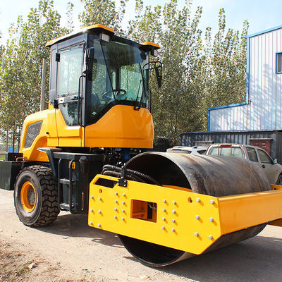 Διπλό ρόλο τύμπανο 5 τόνων Asphalt Road Roller HQ-YL5000 για την κατασκευή ανθεκτικών δρόμων
