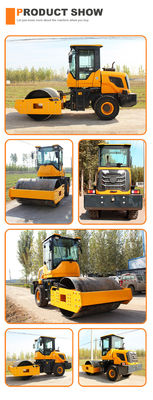 Διπλό ρόλο τύμπανο 5 τόνων Asphalt Road Roller HQ-YL5000 για την κατασκευή ανθεκτικών δρόμων