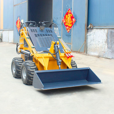 Προσαρμοσμένο χρώμα EPA Ντίζελ / Βενζίνη Mini Skid Steer Loader με κινητήρα Briggs Stratton