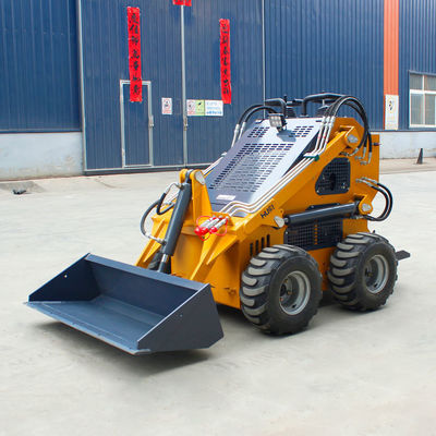 Προσαρμοσμένο χρώμα EPA Ντίζελ / Βενζίνη Mini Skid Steer Loader με κινητήρα Briggs Stratton