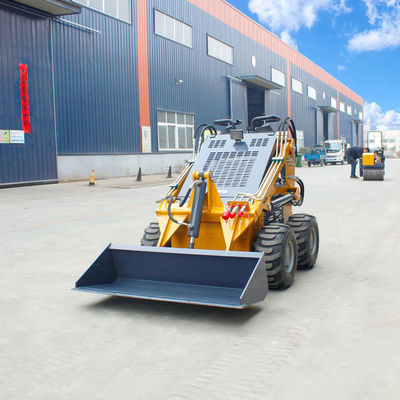Προσαρμοσμένο χρώμα EPA Ντίζελ / Βενζίνη Mini Skid Steer Loader με κινητήρα Briggs Stratton
