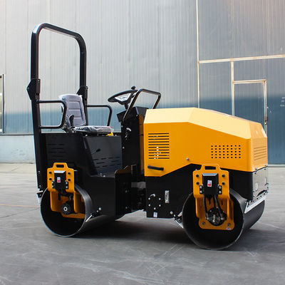 110 kw Mini Track Roller 0,6 τόνων έως 8 τόνων Vibratory Road Roller για off-road τετρακίνητα πατίνια